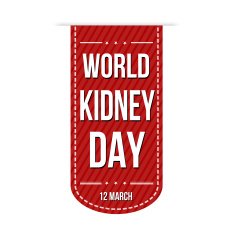World kidney day banner design