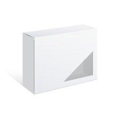 Package Cardboard Box with a window