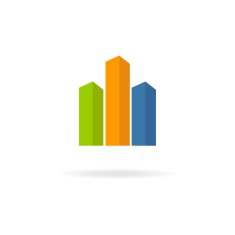 Abstract construction of house Easy to change color