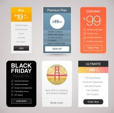 Six Vector Pricing Tables for Web N2