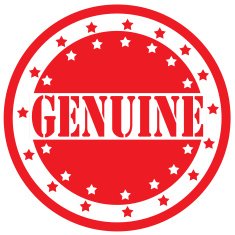 Genuine-label