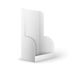blank empty holder for fliers N3