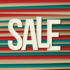 Sale typography background Vector N3