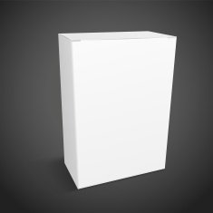 blank packing box
