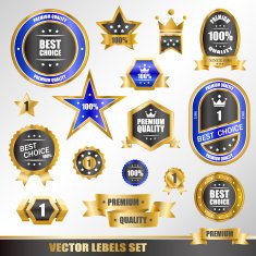Set of gold labels