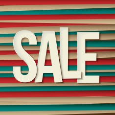 Sale typography background Vector N8