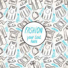 background with women's clothing - 2 N2