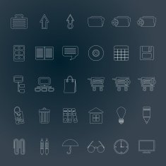 Business and Office icons N127