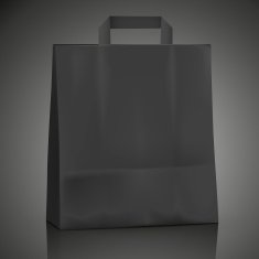 blank black shopping bag N2