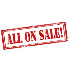 All On Sale!-stamp