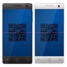 smart phone QR code