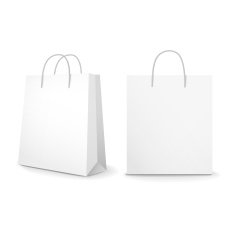 blank paper bags set N3