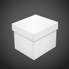 blank paper box N2
