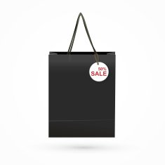Black paper bag N4