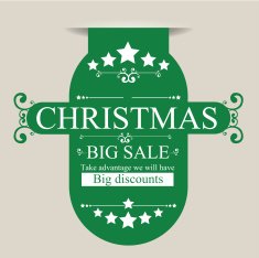 Shopping design over beige background vector illustration