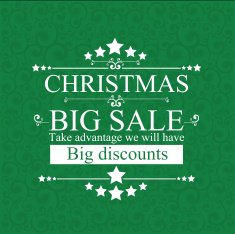 Shopping design over green background vector illustration N2