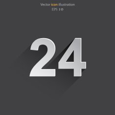 Vector all day open web icon N8