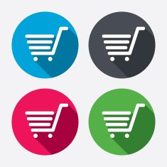 Shopping Cart sign icon Online buying button N10