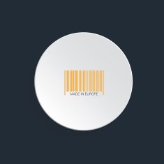Isolated bar code vector
