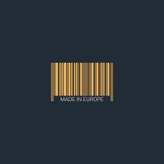 Isolated bar code vector N2