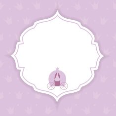 Princess Crown Background Vector Illustration N8