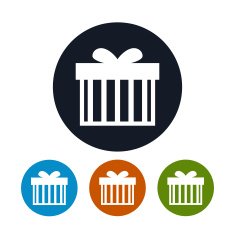 Gift Box icon vector illustration N2