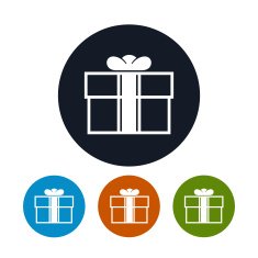 Gift Box icon vector illustration N3