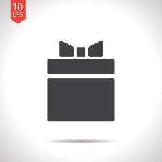Vector present icon Eps10 N3