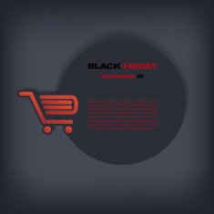 Black friday discount tag or sticker with different reductions N3