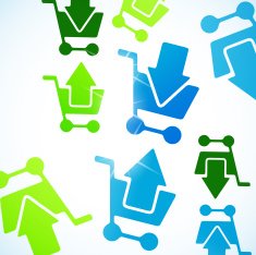abstract background trolley N47