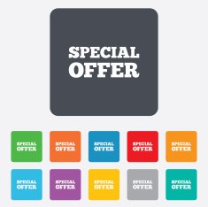Special offer sign icon Sale symbol N5