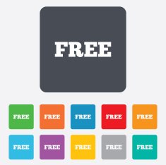 Free sign icon Special offer symbol N3