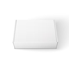 White Product Package Box Illustration N16