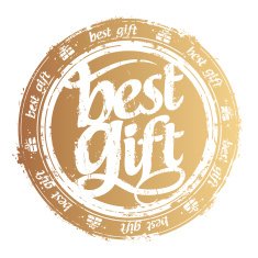 Top Christmas gift stamp