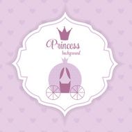 Princess Crown Background Vector Illustration N10