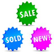 Set sale labels