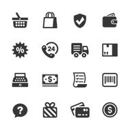 Shopping Icons N129