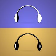 Headphone for support or service
