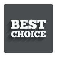 Best choice sign icon Special offer symbol N4