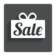 Sale gift sign icon Special offer symbol N2