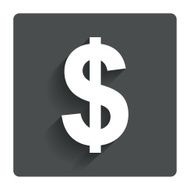 Dollar sign icon USD currency symbol N2