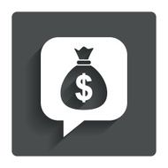 Money bag sign icon Dollar USD currency N9