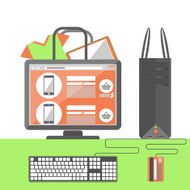 Internet shopping concept N9