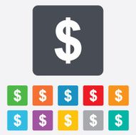 Dollar sign icon USD currency symbol N3