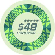 Vector illustration for design With place text N2