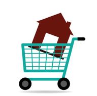 shopping home concept