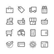 Shopping Icons N131