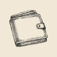 Wallet Drawing N2