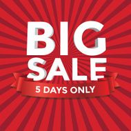 Big Sale vector