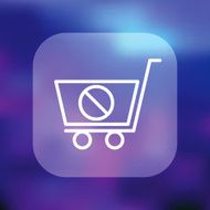 Superlight Interface Shopping Cart Icon N2